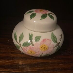 Rare Franciscan Desert Rose ginger jar